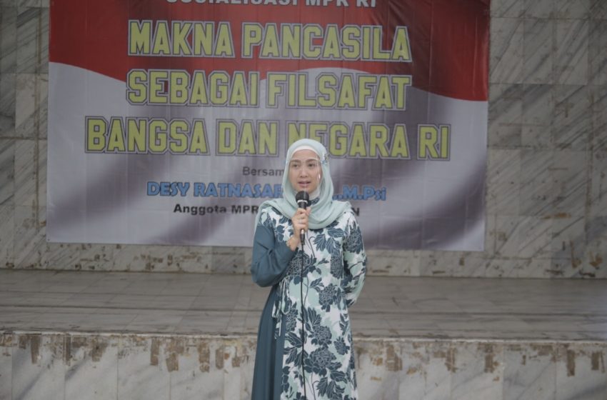  Desy Mengingatkan Kembali Makna Pancasila Sebagai Filsafat Bangsa dan Negara RI