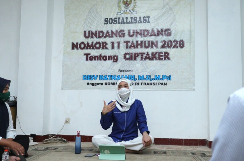  Desy Sosialisasi Undang-Undang Ciptaker, Beberapa Poin Penting F-PAN