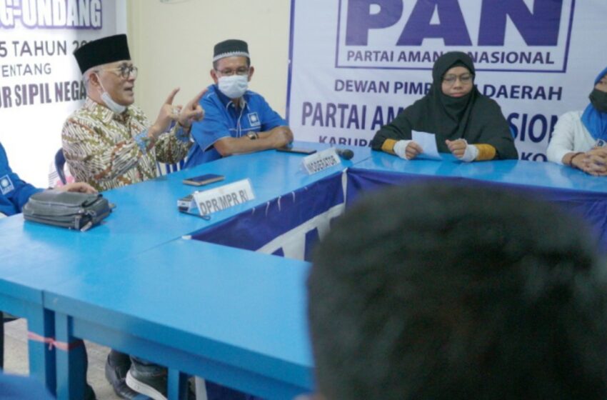  Pesan Guspardi Gaus Untuk Kader PAN: Soliditas dan Simpati Masyarakat Sangat Prioritas