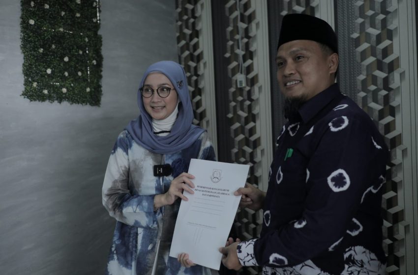  Desy Silaturahmi dan Serap Aspirasi Ke Dinas Kepemudaan, Olahraga & Pariwisata Kota Sukabumi