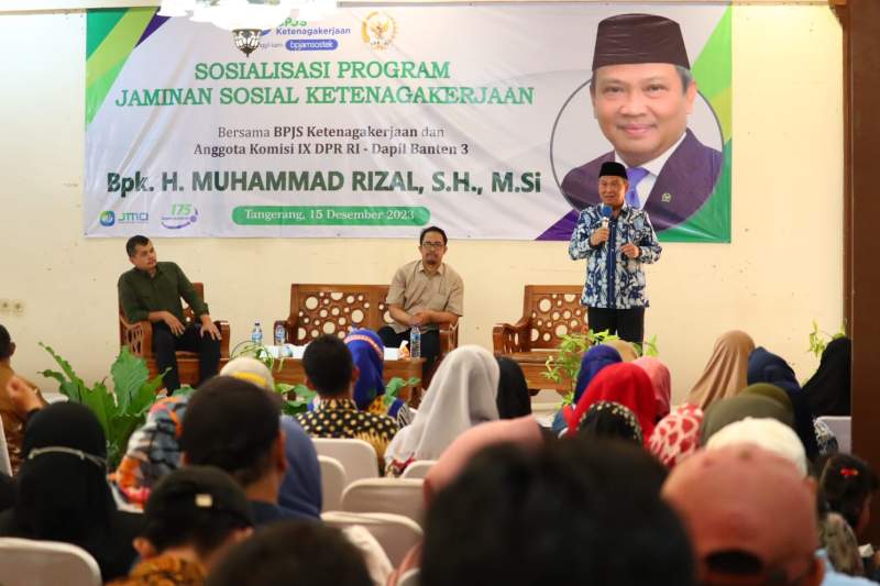  Muhammad Rizal Bantu Ribuan Masyarakat Daftar BPJS Ketenagakerjaan